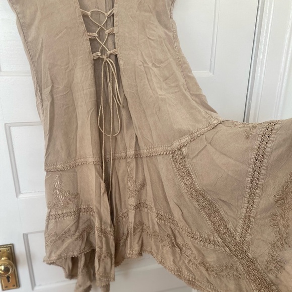Boho pixie core fairy embroidered dress - Picture 9 of 12